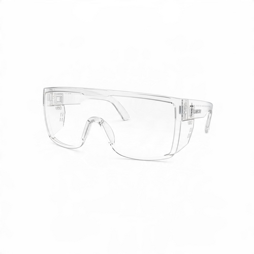 Ghost Guard Clear Safety Glasses Photochromic Large Frame