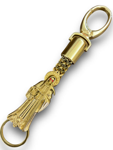 LA SANTISIMA "GOLD Key Chain