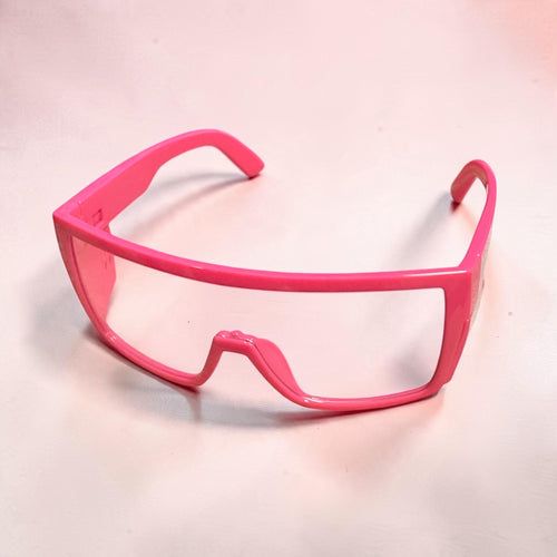 Girlypop Bubblegum Pink Safety Glasses Photochromic Large Frame