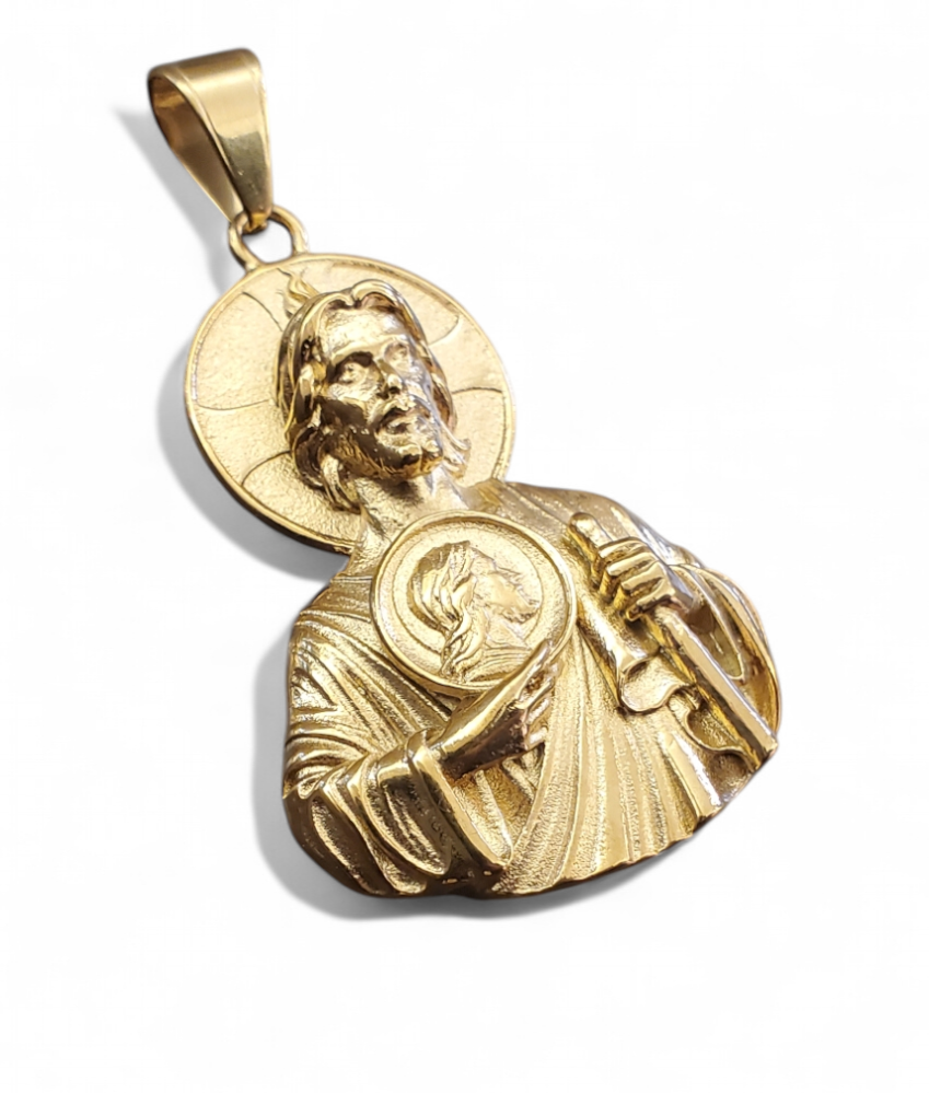 SMALL Gold San Judas Pendant