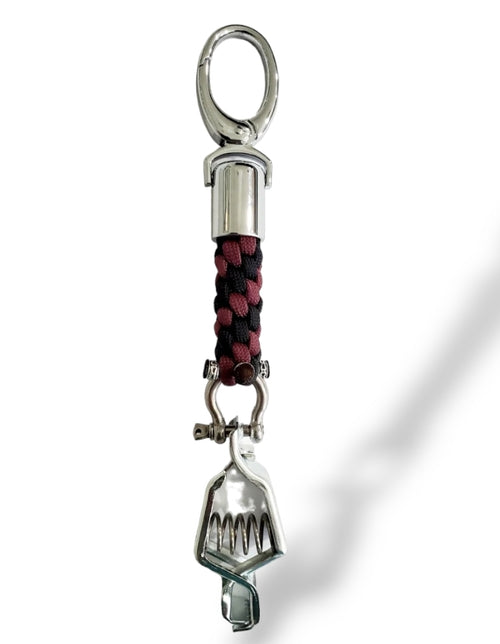 The Maroon and Black Glove Clip