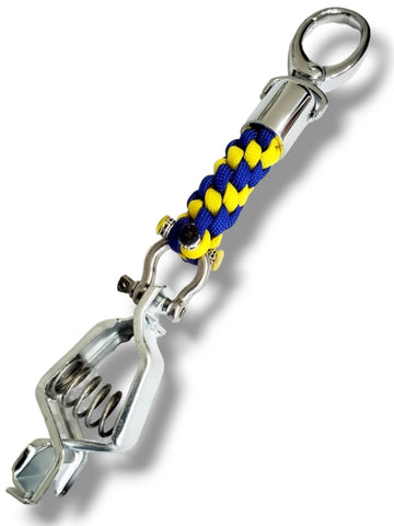 The Blue and Yellow Glove Clip
