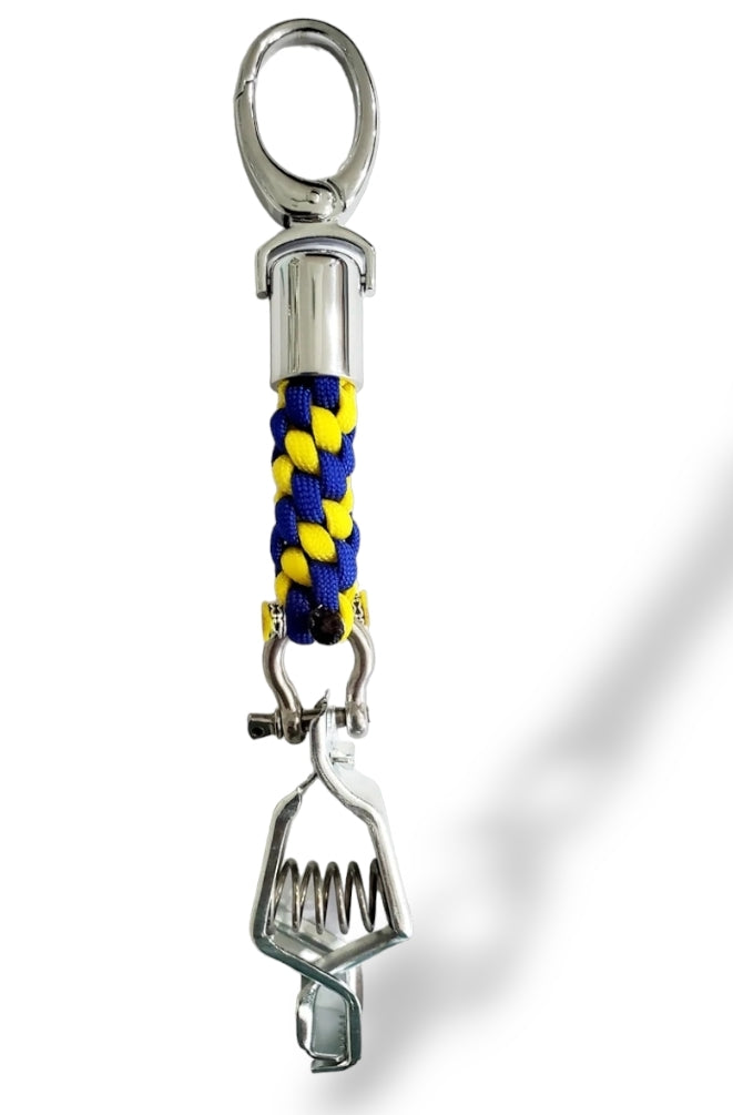 The Blue and Yellow Glove Clip