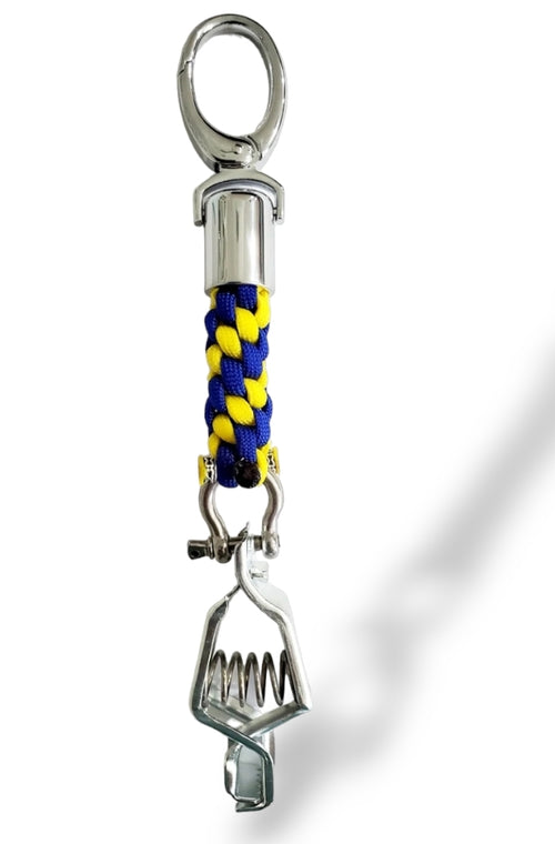 The Blue and Yellow Glove Clip