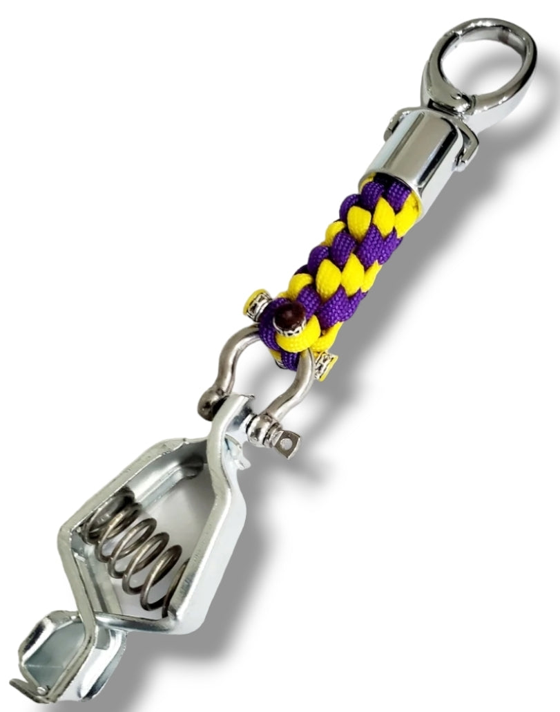 The purple and Yellow Glove Clip