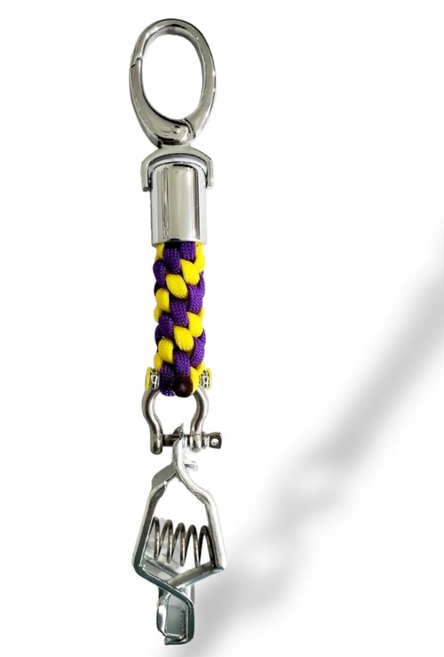 The purple and Yellow Glove Clip