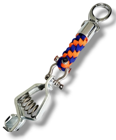The Orange and Blue Glove Clip