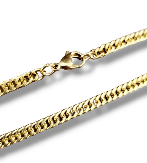 Gold Cuban link Chain