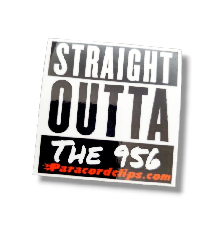 STRAIGHT OUTTA THE 956 STICKER