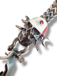 MEXICAN FLAG IRON WORKER GLOVE CLIP