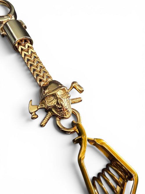 The Gold Scaffold Builder"  Glove Clip