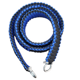Blue and Black Paracord Strap