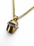 THE WELDER PENDANT SET GOLD