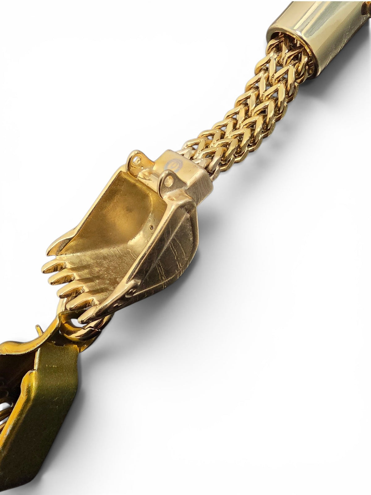 The Heavy Equipment Operator Glove Clip GOLD