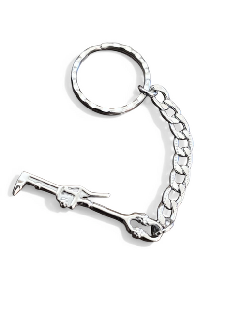 Stainless Steel Oxygen Acetylene Torch keychain