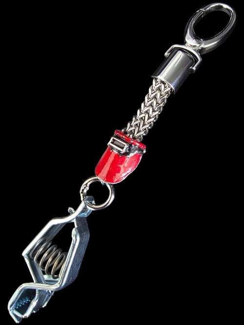 CUSTOM ORDER EXOTIC LEATHER SS GLOVE CLIP