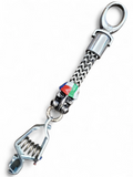 THE TEXAS AND MEXICAN FLAG RESPIRATOR GLOVE CLIP