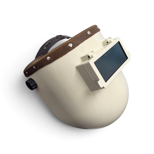 CLIMBCORE SLIMPRO BROWN COWHIDE LEATHER HOOD CHOPPED