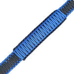 Blue and Black Paracord TOP and Bottom Strap combo