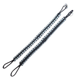 Black and Gray Bottom Paracord Strap
