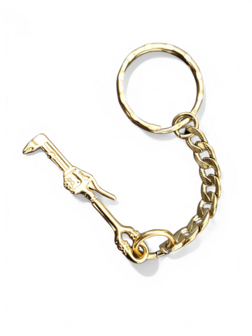 Gold SS Oxygen Acetylene Torch keychain