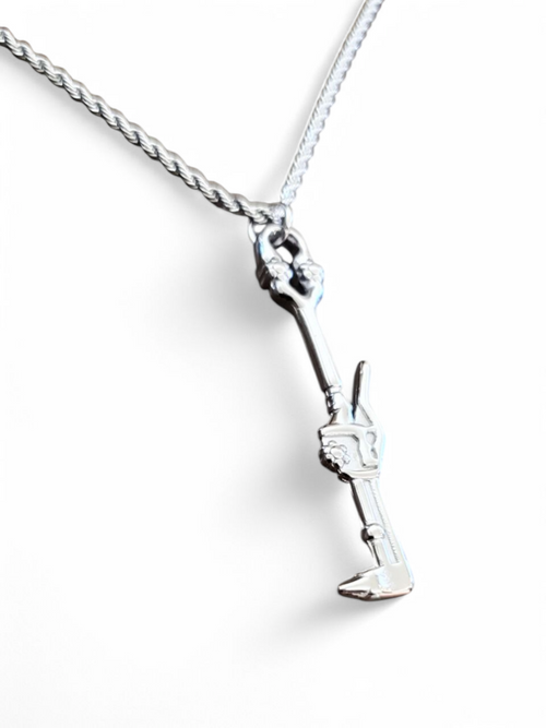 Torch Pendant and Necklace SET