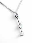 Torch Pendant and Necklace SET