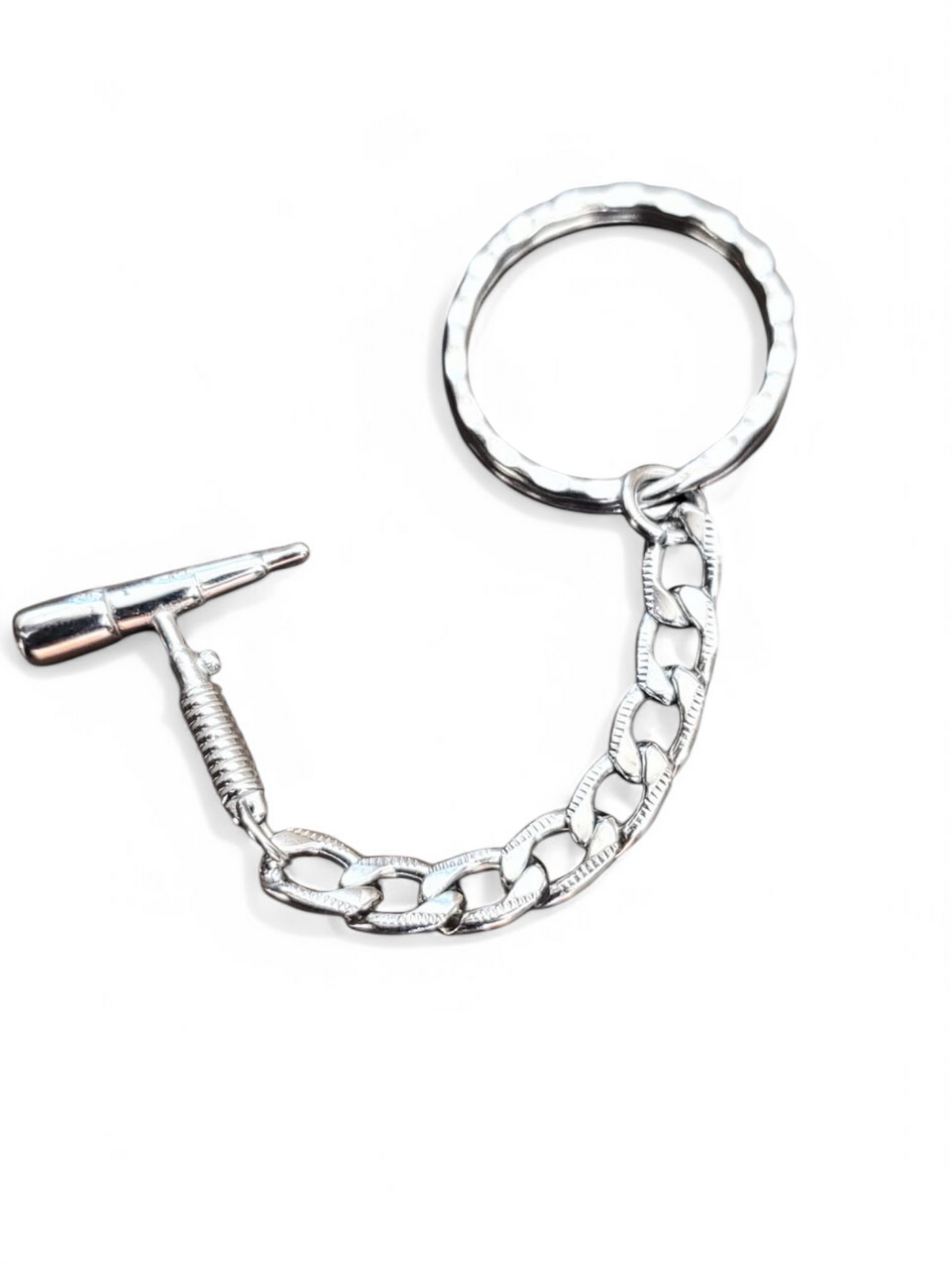 Stainless Steel Tig Rig keychain