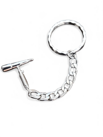 Stainless Steel Tig Rig keychain