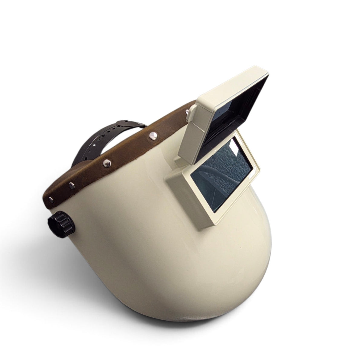 CLIMBCORE SLIMPRO BROWN COWHIDE LEATHER HOOD CHOPPED