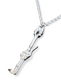Torch Pendant and Necklace SET
