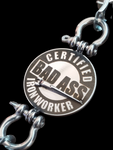 THE CERTIFIED BADASS IRONWORKER Glove Clip