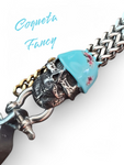 LA COQUETA FANCY BLUE GLOVE CLIP