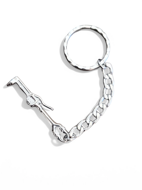 Stainless Steel Oxygen Acetylene Torch keychain