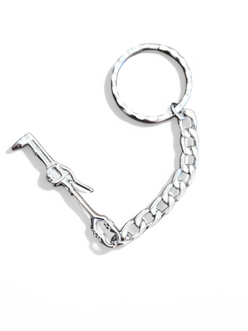 Stainless Steel Oxygen Acetylene Torch keychain