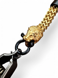 The Black and Gold Lion Glove Clip