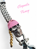 LA COQUETA FANCY PINK GLOVE CLIP
