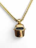 THE WELDER PENDANT SET GOLD
