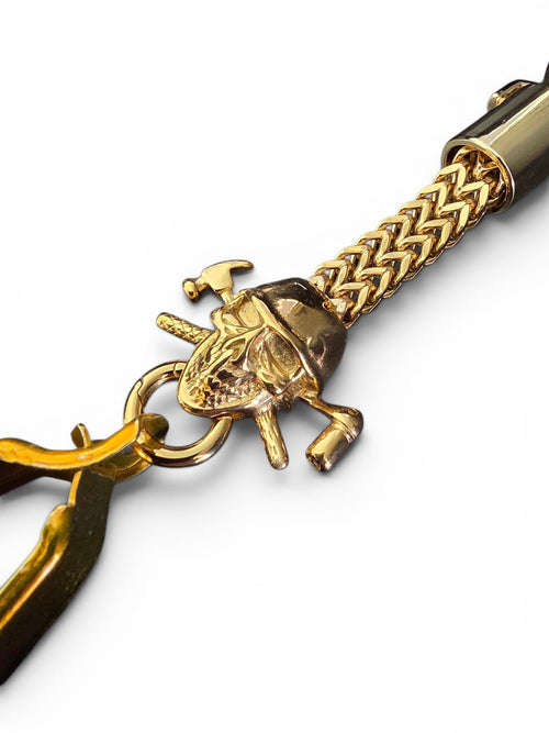 The Gold Scaffold Builder"  Glove Clip