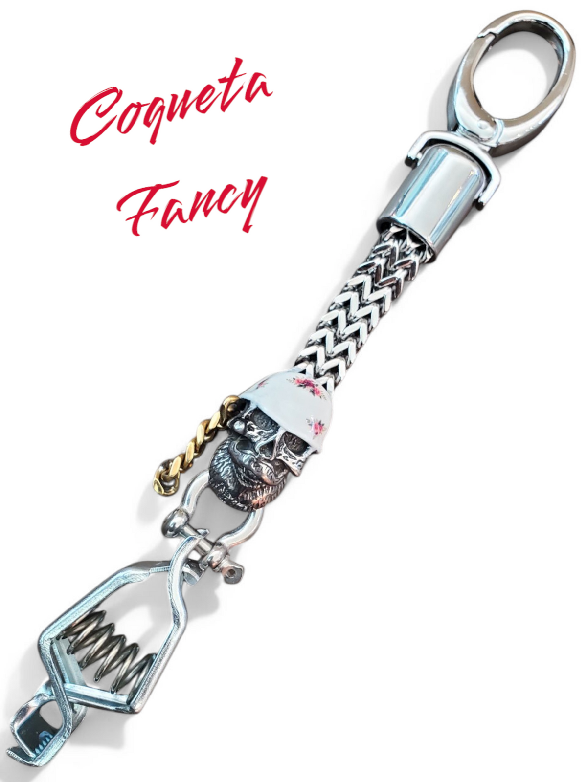 LA COQUETA FANCY WHITE GLOVE CLIP