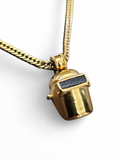 THE WELDER PENDANT SET GOLD