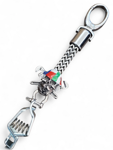 THE TEXAS AND MEXICAN FLAG PIPEWRENCHES GLOVE CLIP