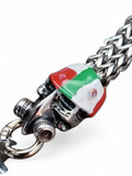 THE TEXAS AND MEXICAN FLAG RESPIRATOR GLOVE CLIP