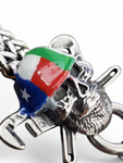 THE TEXAS AND MEXICAN FLAG PIPEWRENCHES GLOVE CLIP