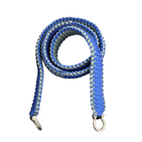 Blue and Silver Paracord Strap