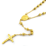 STAINLESS STEEL ROSARY GOLD