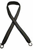 Army Camo and Black Paracord Strap
