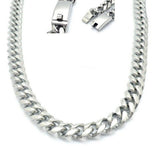 316 L Stainless steel large cuban style link chain