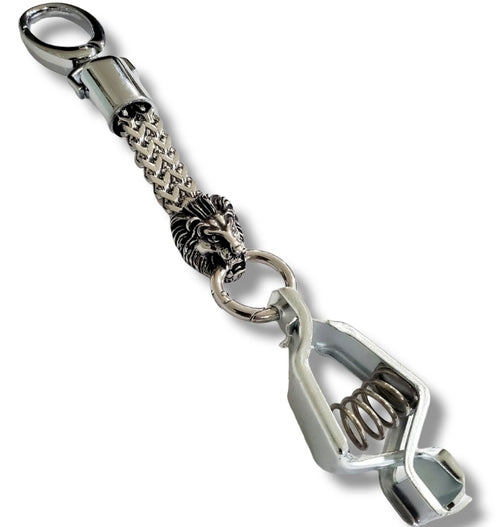 Stainless Steel "The Lion" Glove Clip
