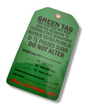 GREEN SCAFFOLD TAG! STICKER